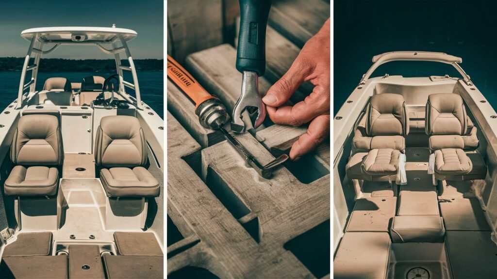 Step-by-step guide on removing boat seats