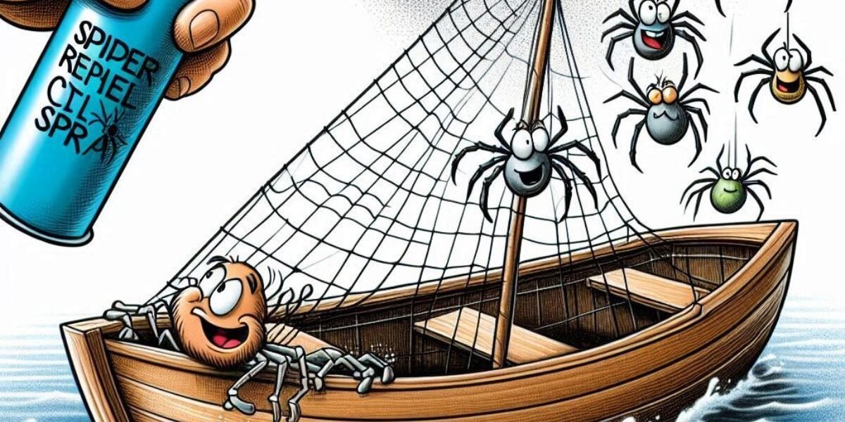 make me image How to keep spiders off a boat?