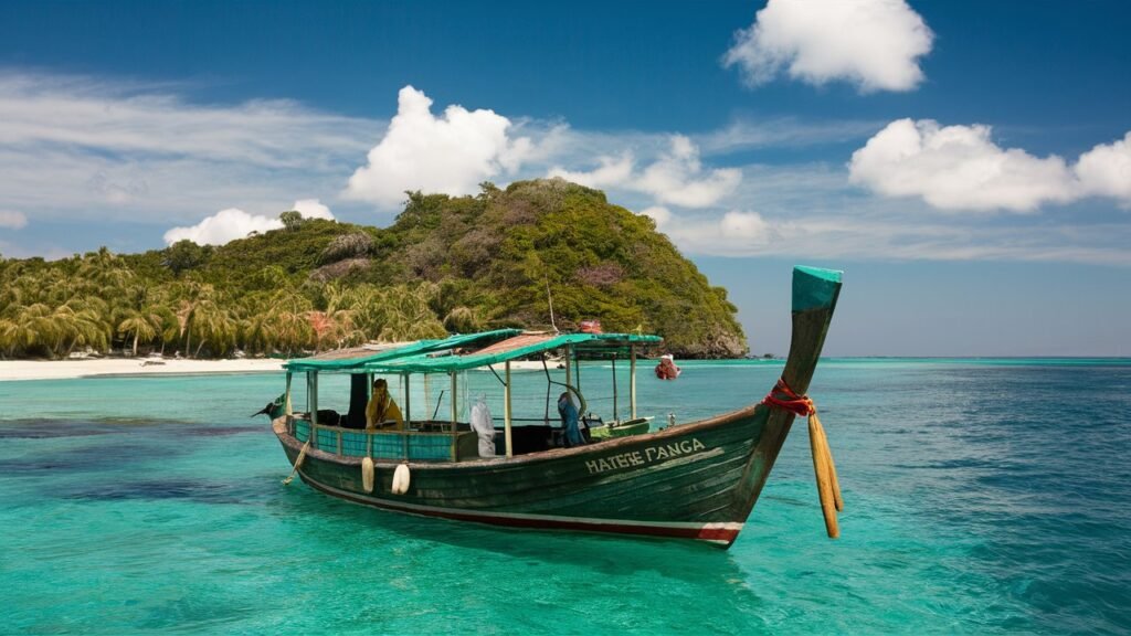 Features of a typical panga boat