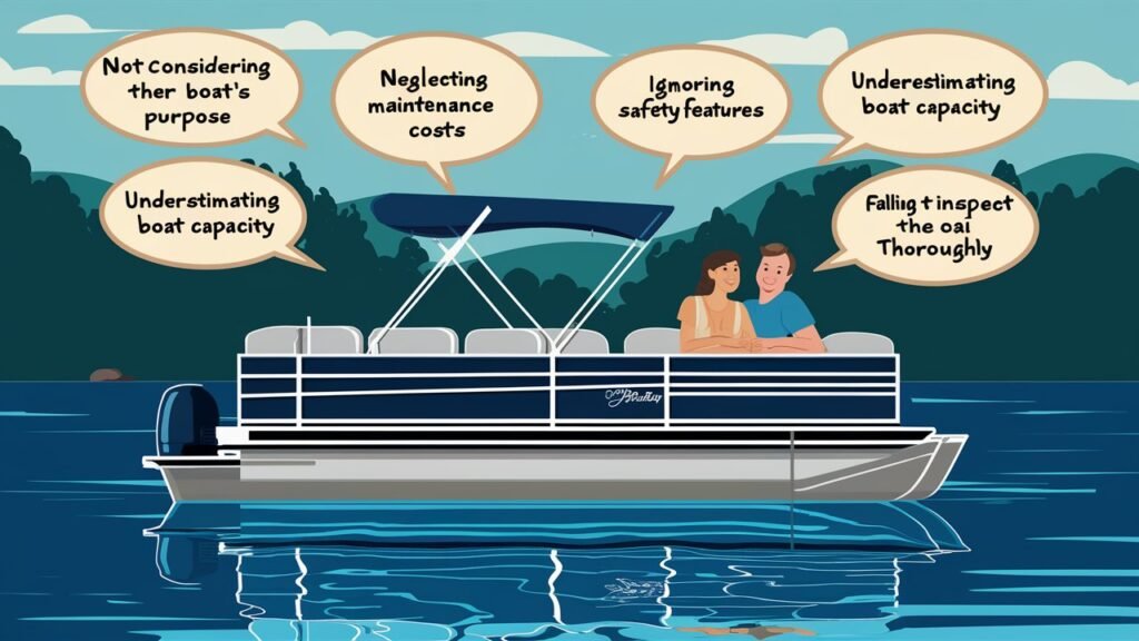 What are some common mistakes to avoid when buying a pontoon boat?