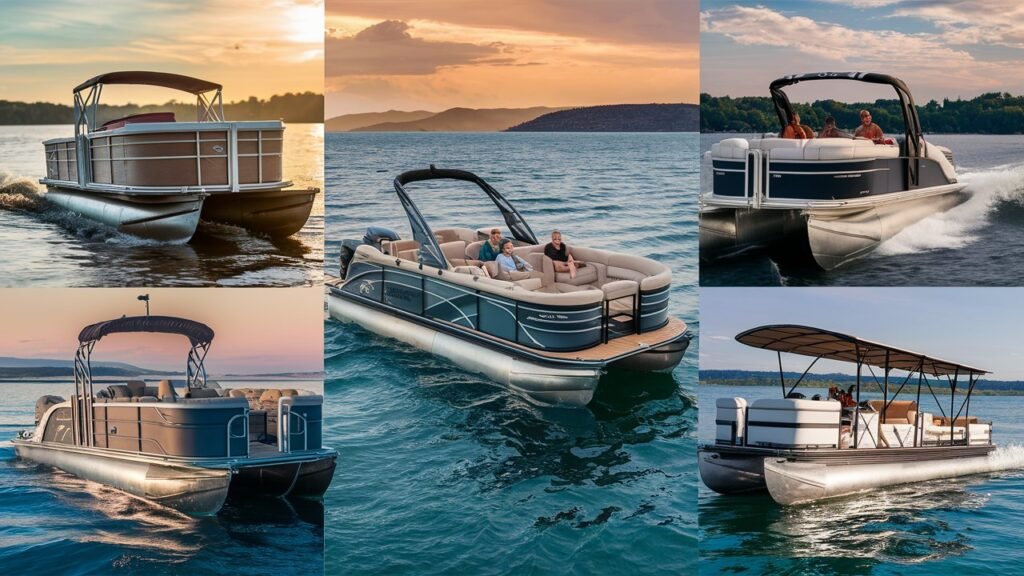 How Do Pontoon Boats Provide Bathroom Privacy?