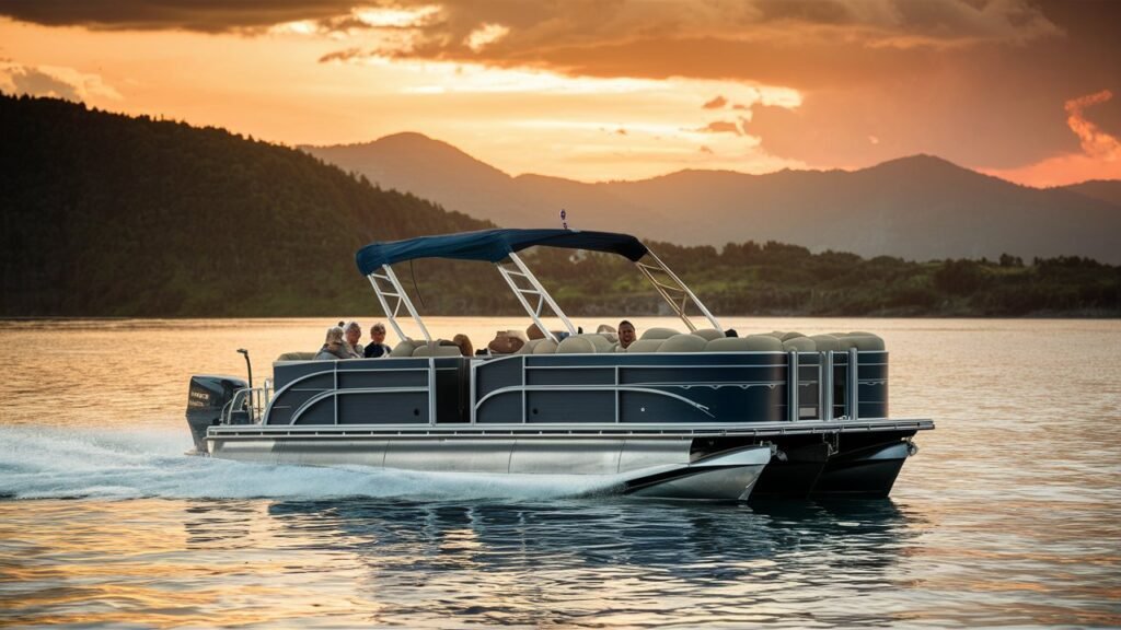 Exploring the Luxury Features of Inboard Motor Pontoon Boats